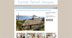 Desktop Screenshot of cornishperiodescapes.co.uk